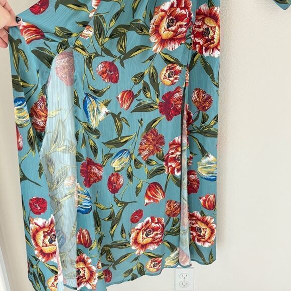 VICI Floral Print Long Sleeve Maxi Dress with belt as seen on Real Housewives XS - Picture 7 of 16